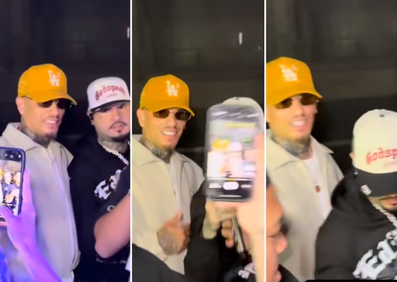 Se burlan de Bebeshito por pedirle una foto a Farruko en pleno concierto