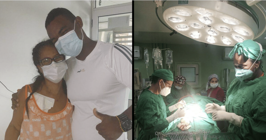 Este Joven cubano donó un riñón para ser transplantado a su madre, en Matanzas