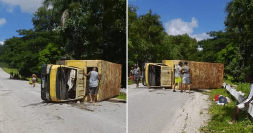 Accidentes en Cuba continuan: Este, por suerte, no dejó fallecidos