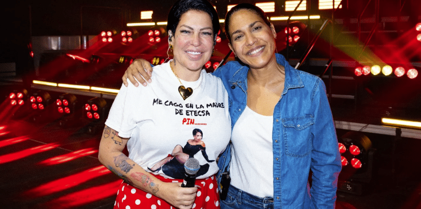 Haydée Milanés unió su voz a la de La Diosa, en el concierto que esta última dio en el Wastco Center.