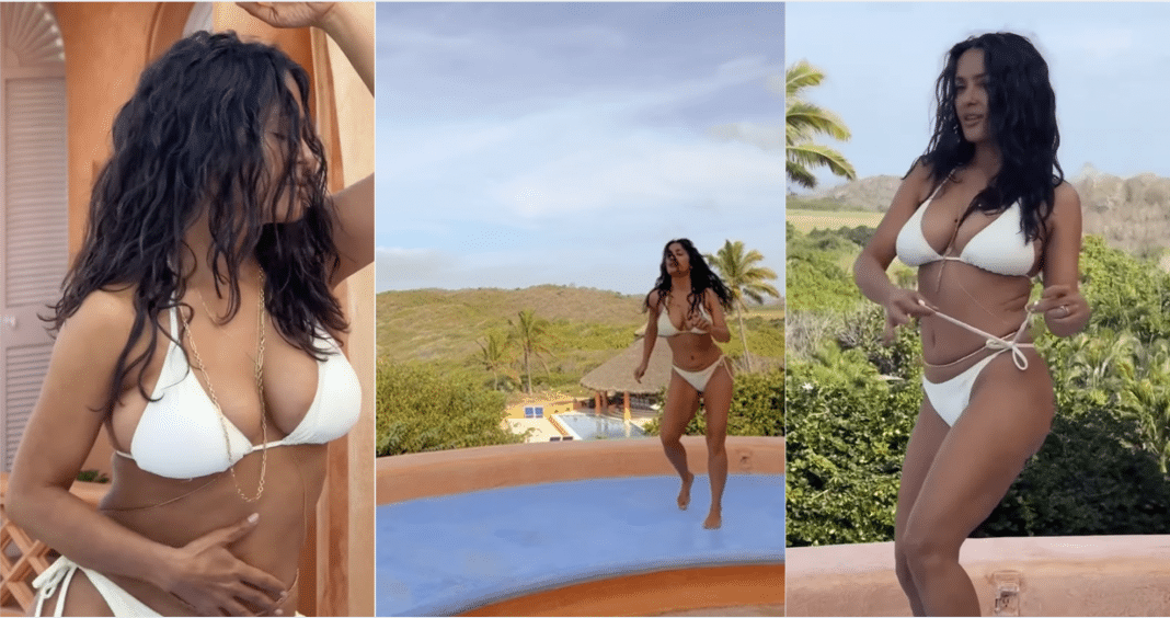 Salma Hayek, toda una divaza a sus casi 59 años