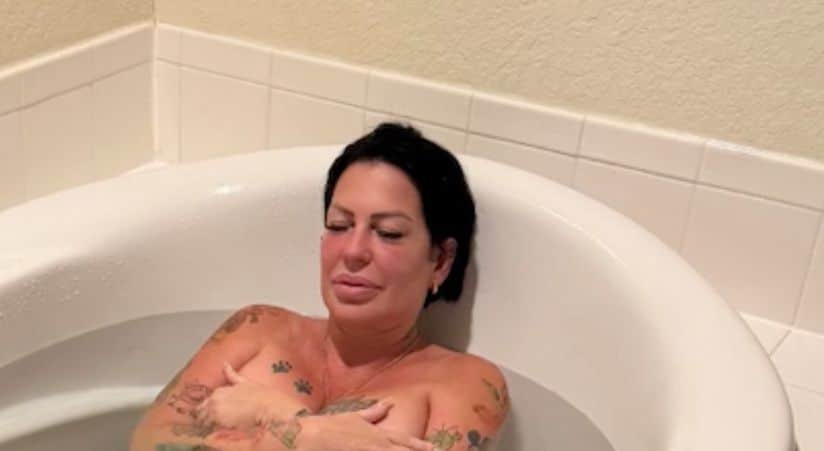 “¡Viviendo!”: La Diosa publica atrevido video en una bañera para celebrar que ya está de vacaciones