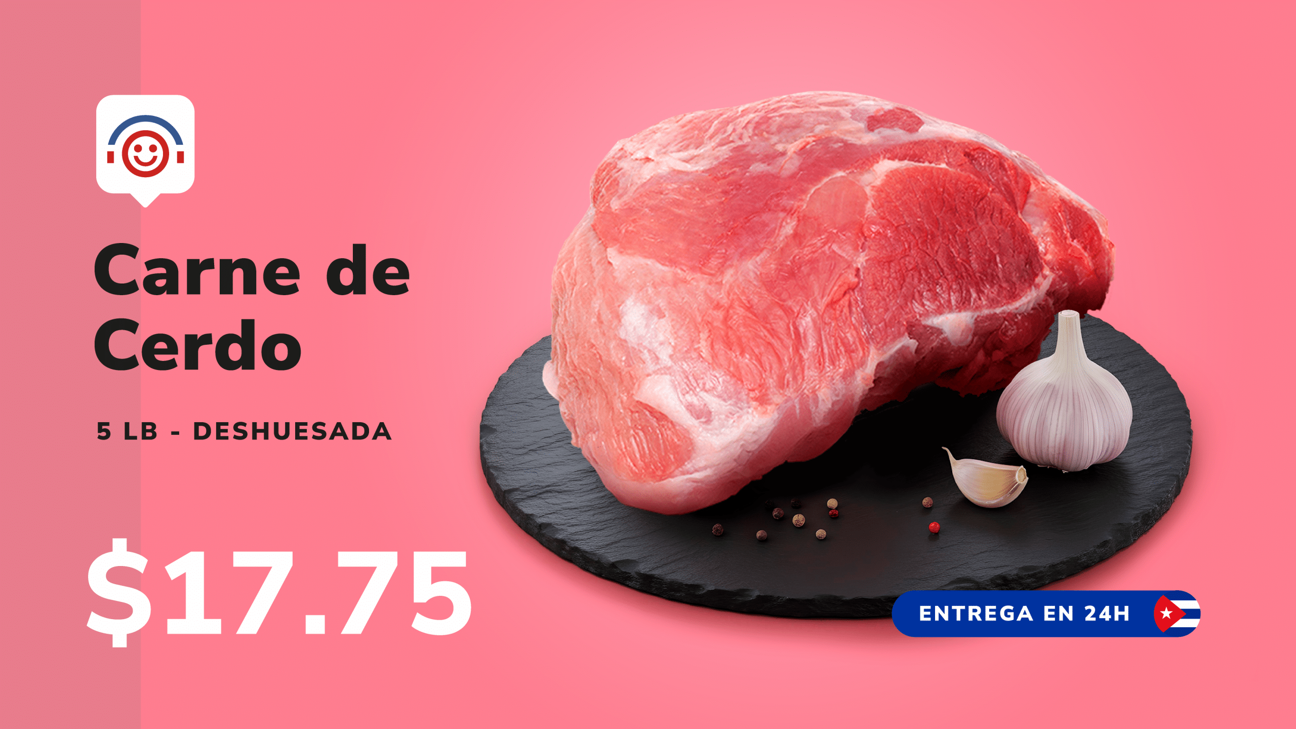 Carne de cerdo para Cuba