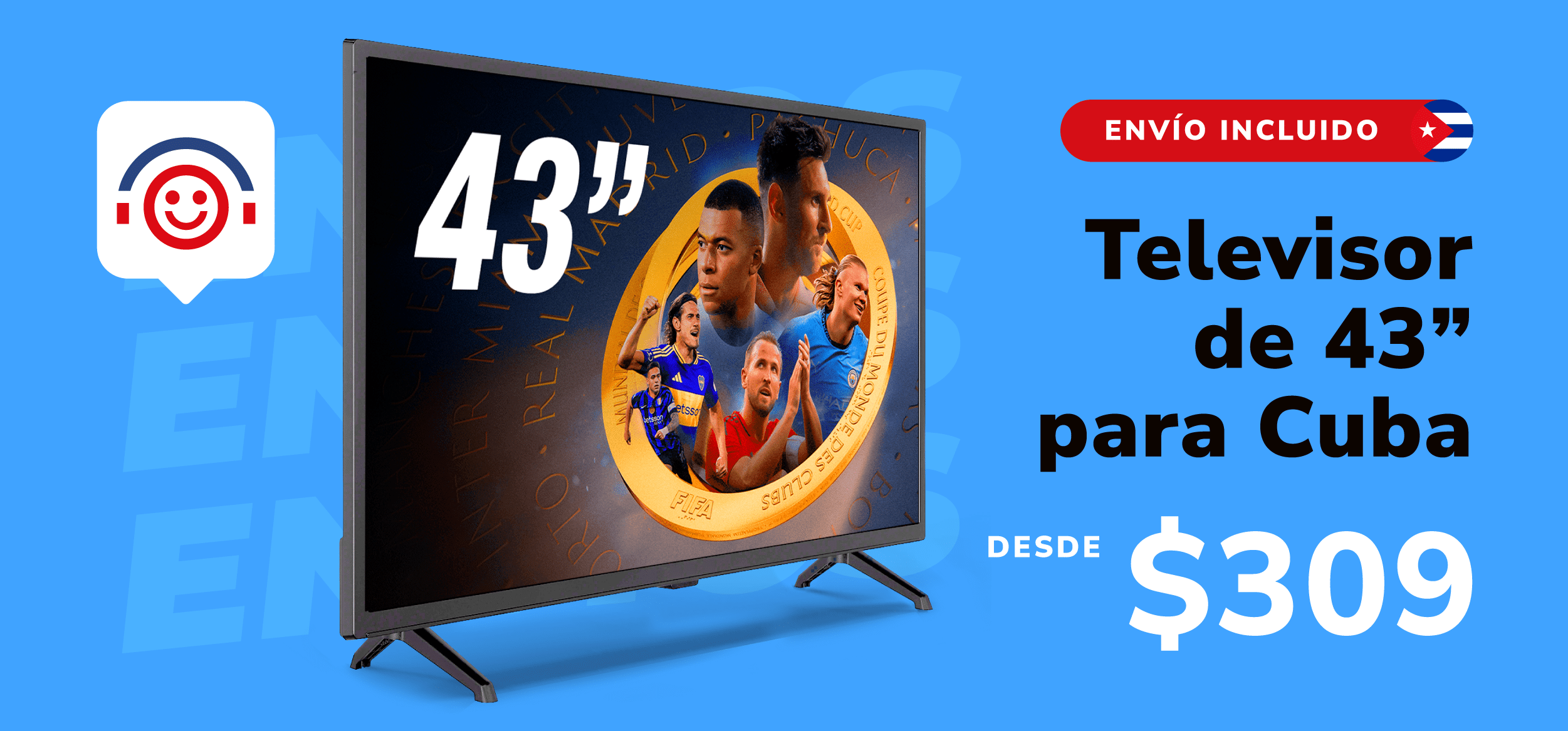 Televisores para Cuba