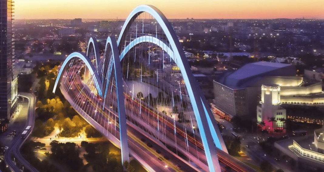 Miami. Only in Dade Signature Bridge I-395