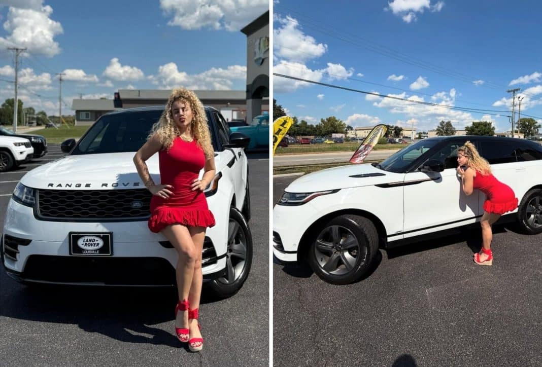 Flor de Cuba se compra un lujoso Range Rover y le envía un carro a sus hijos en la Isla