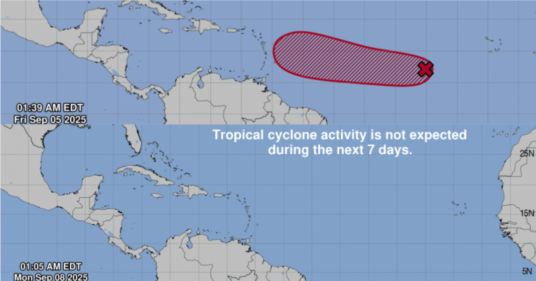 Polvo del Sahara diluye potencial huracán para Cuba y la Florida