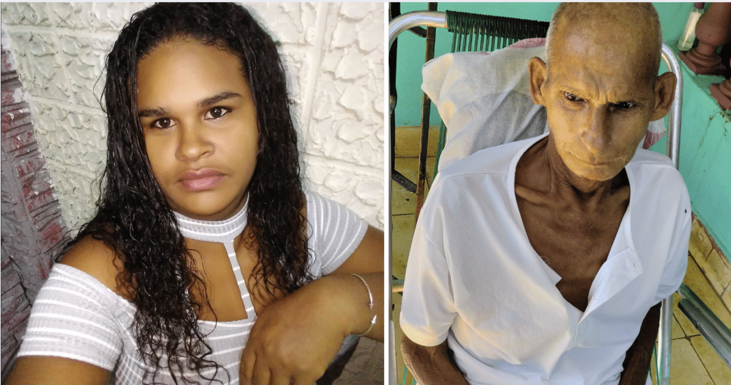Cubana pide ayuda para su padre enfermo