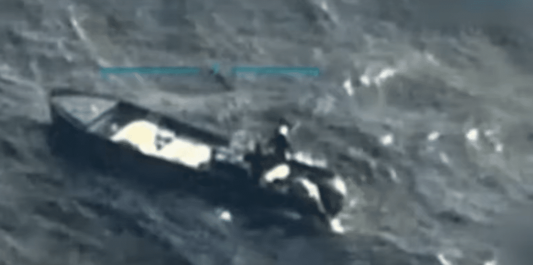 Estados Unidos aniquila otra embarcación con drogas salida de Venezuela.