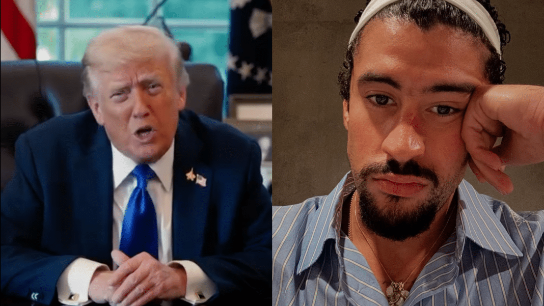 Trump y Bad Bunny