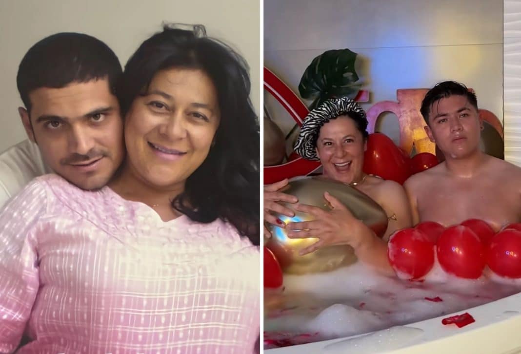 Exesposa de Mijail Mulkay se hace viral en TikTok por casarse con un joven 30 años menor