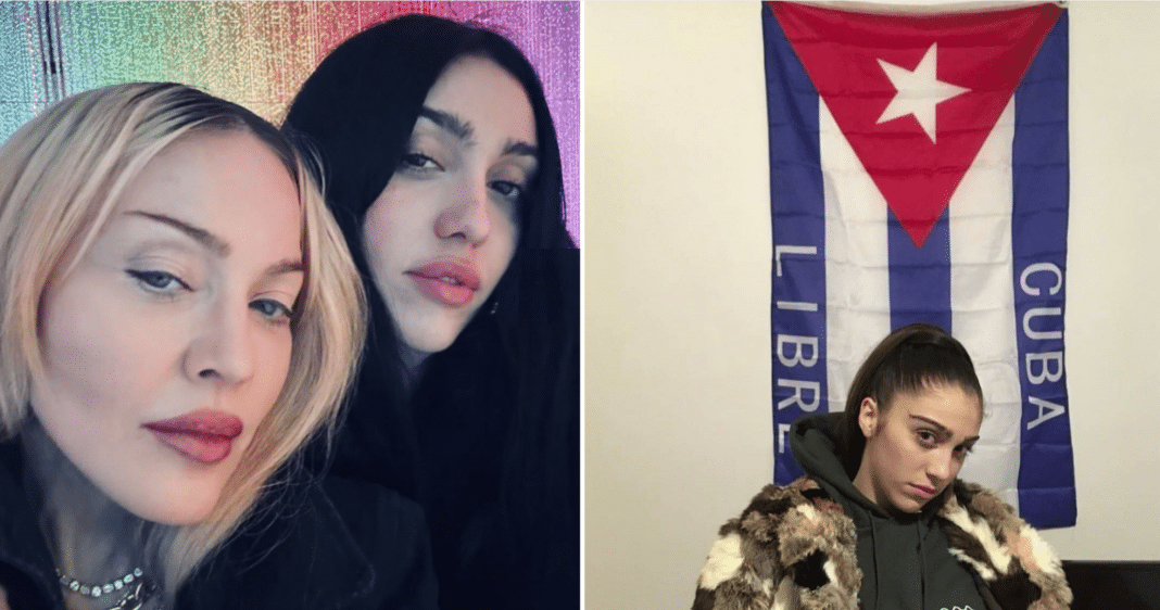 Madonna y Lola su hija