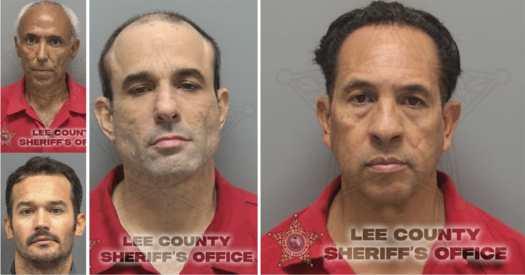 Cubanos detenidos en el condado de Lee, Florida