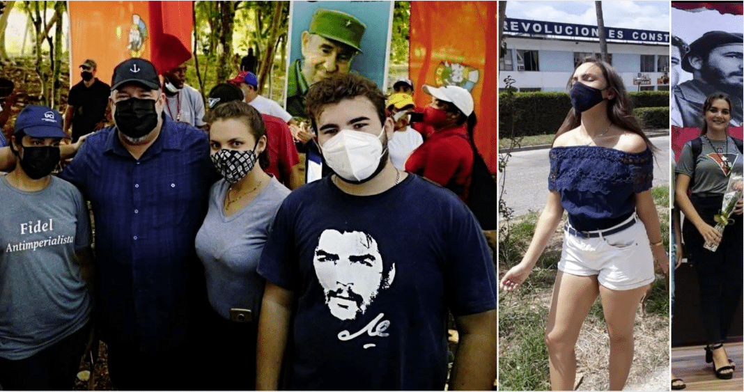 Jóvenes revolucionarios cubanos ahora viven en Chile