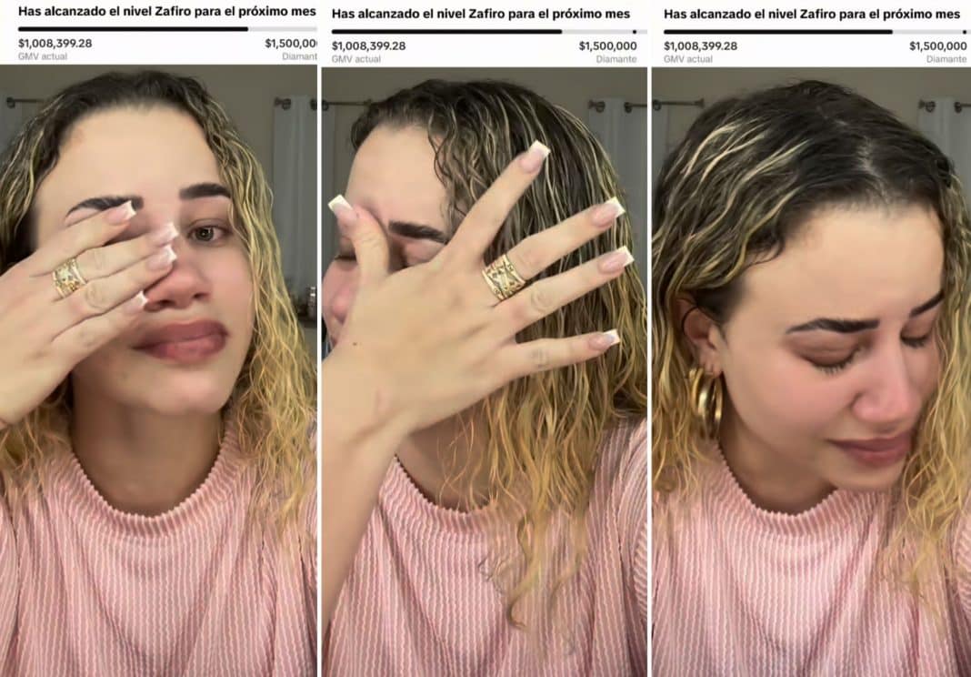 Flor de Cuba genera 1 millón de dólares con TikTok Shop y rompe a llorar de felicidad