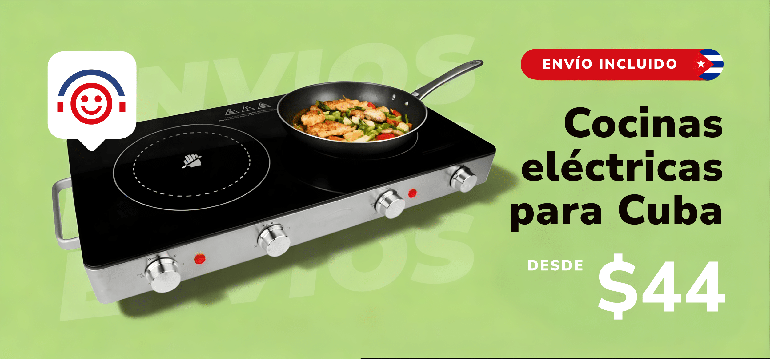 Cocinas eléctricas para Cuba