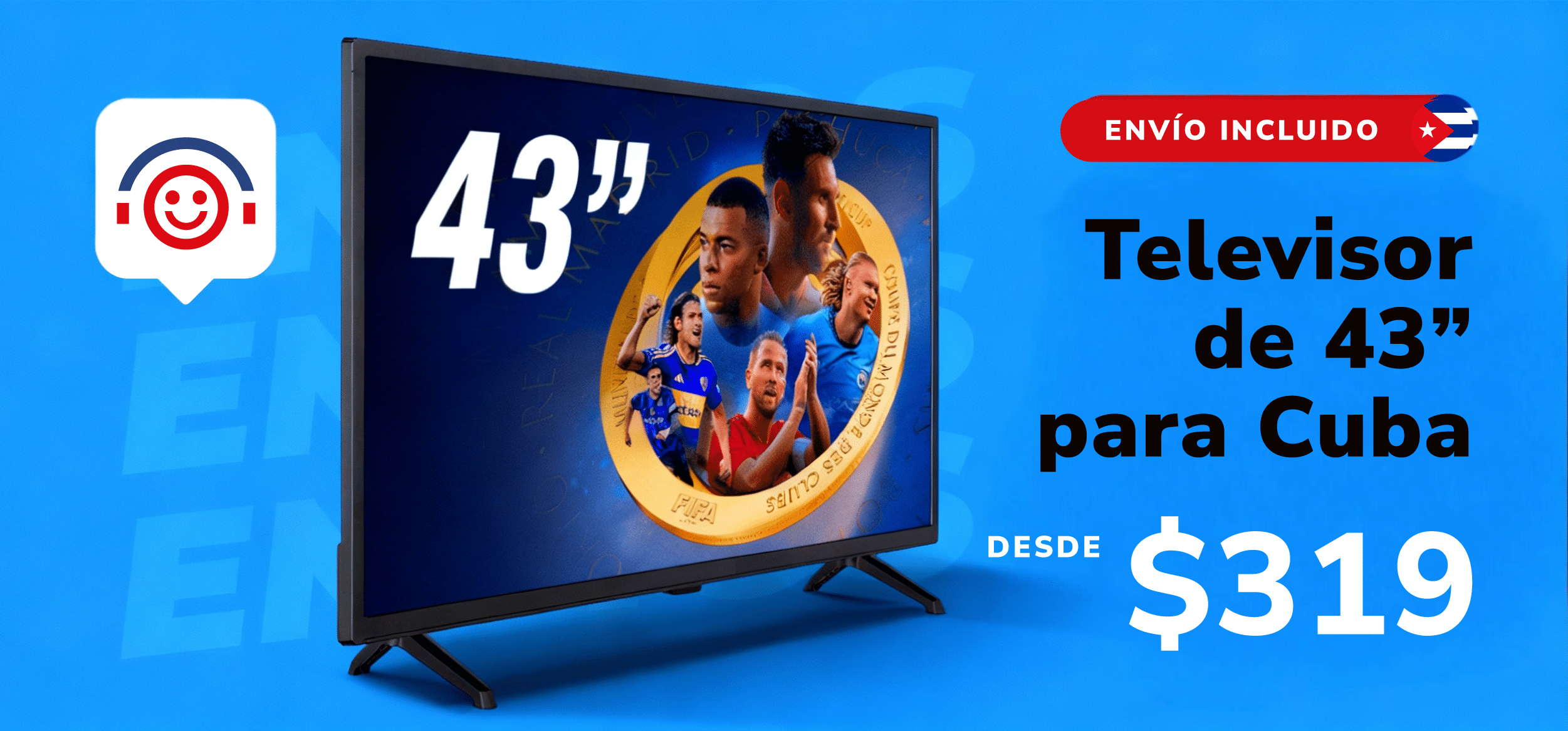 Televisores para Cuba