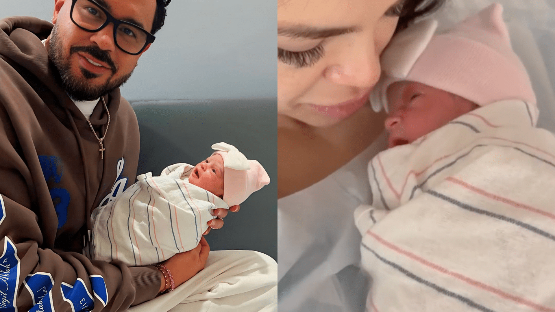 Natti Natasha presenta a su segunda hija, Dominique Isabelle: “el milagro  más puro” - Cuballama Noticias