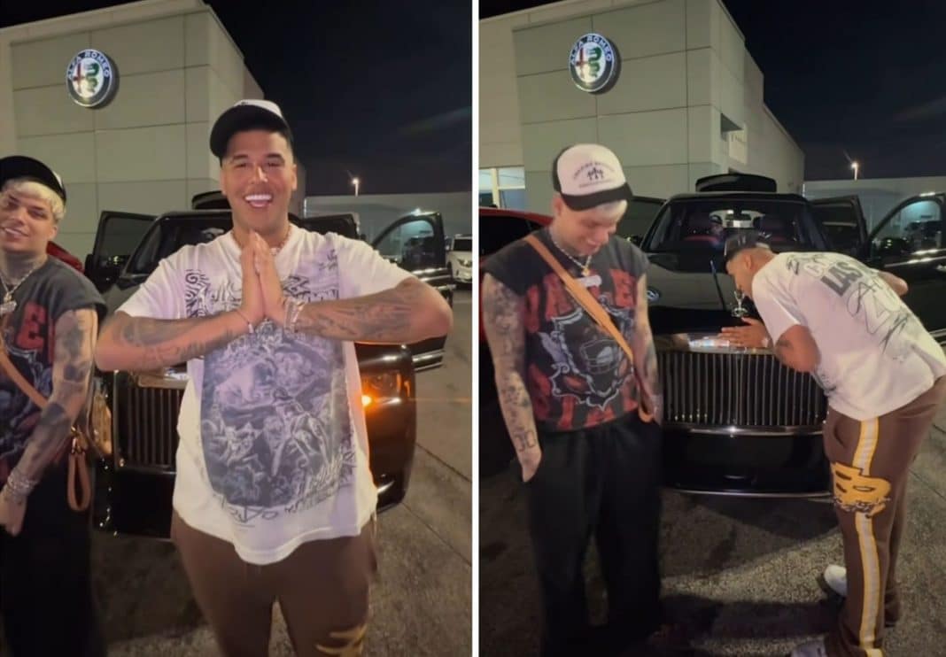 Dany Ome cumplió uno de sus mayores sueños: comprarse un Rolls-Royce