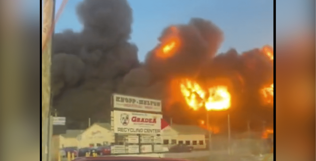 Avión de UPS estrellado en Kentucky
