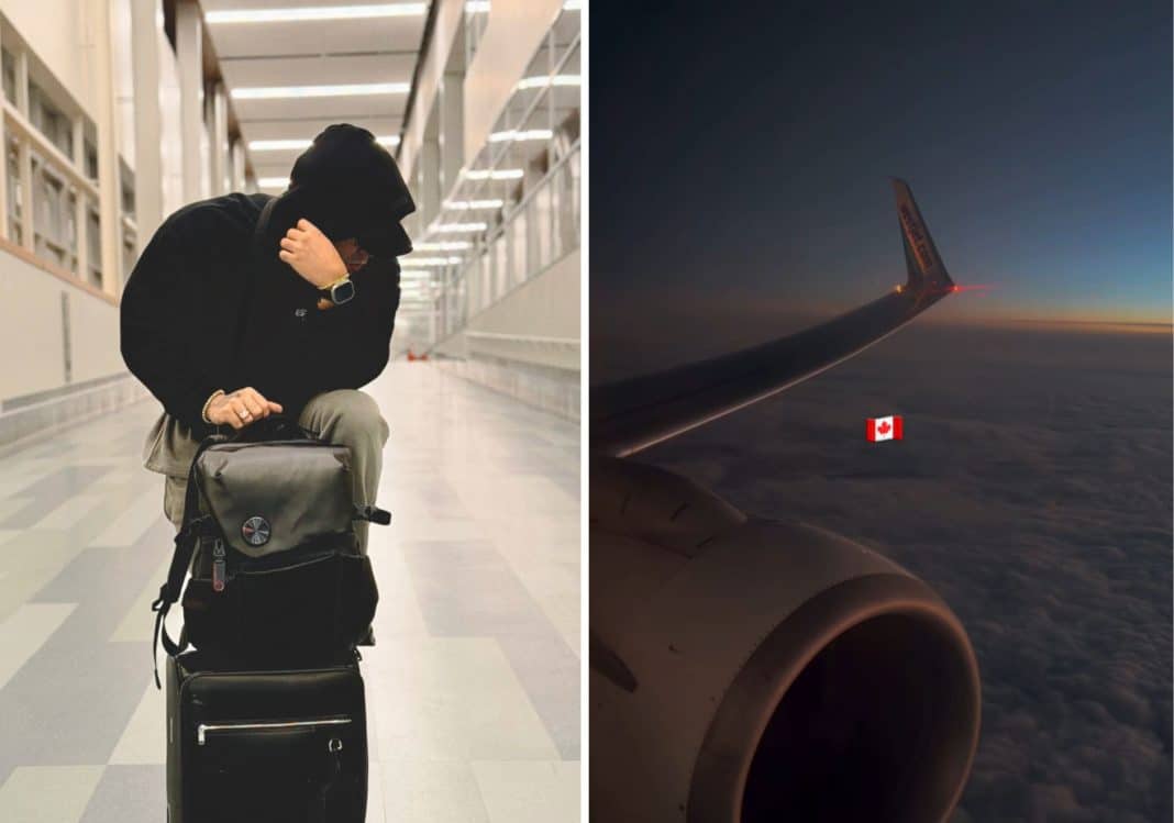 Yomil se fue a Canadá