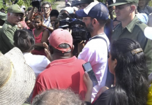 Cubanos molestísimos por dura respuesta dada por Díaz-Canel a una cubana que le dijo «no tenemos camas» Tenso momento entre Díaz-Canel y una damnificada