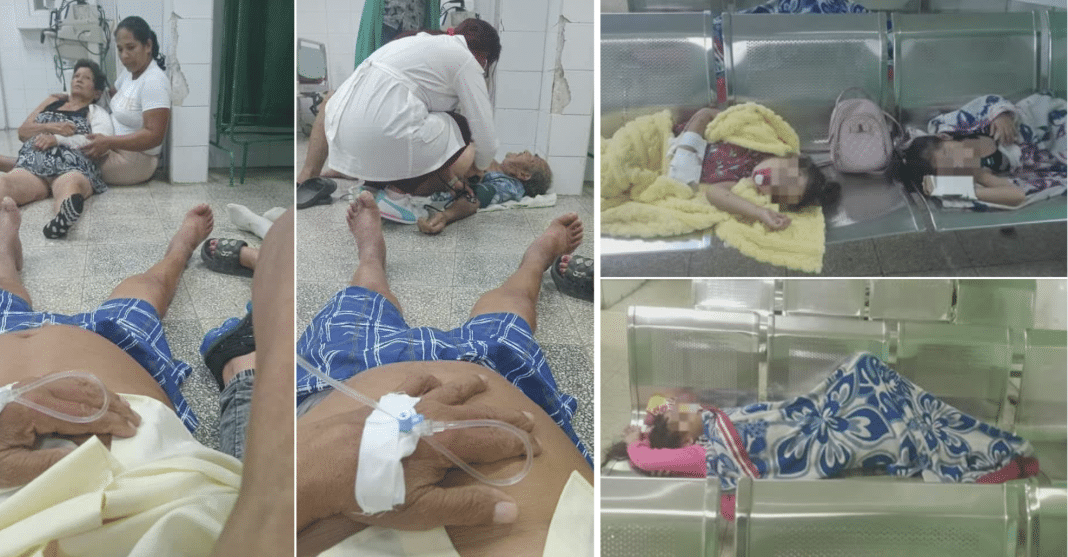 Crisis hospitalaria en Cuba