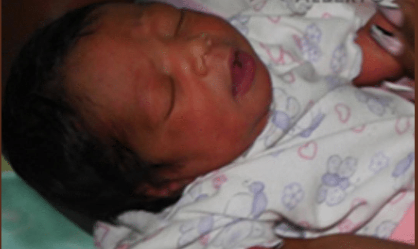 Eglis Saray Arce Hechevarría, la niña cubana que nació a bordo de una Yutong