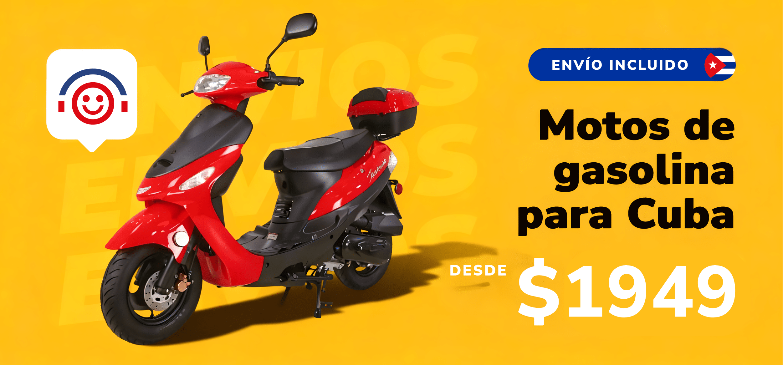 Motos de gasolina Para Cuba