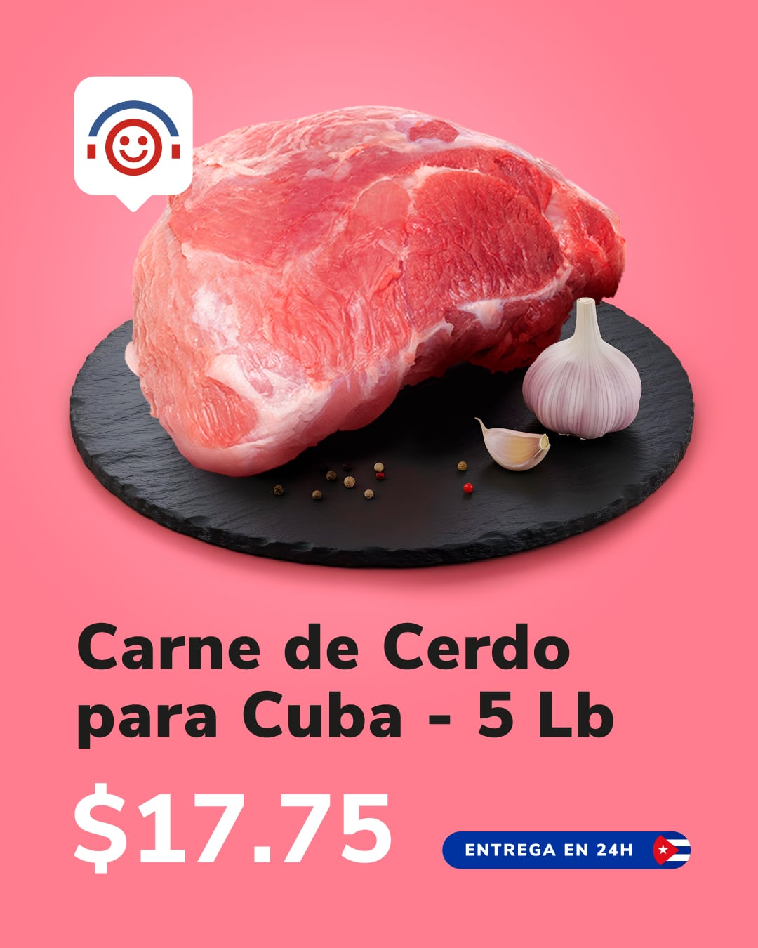 Carne de cerdo para Cuba