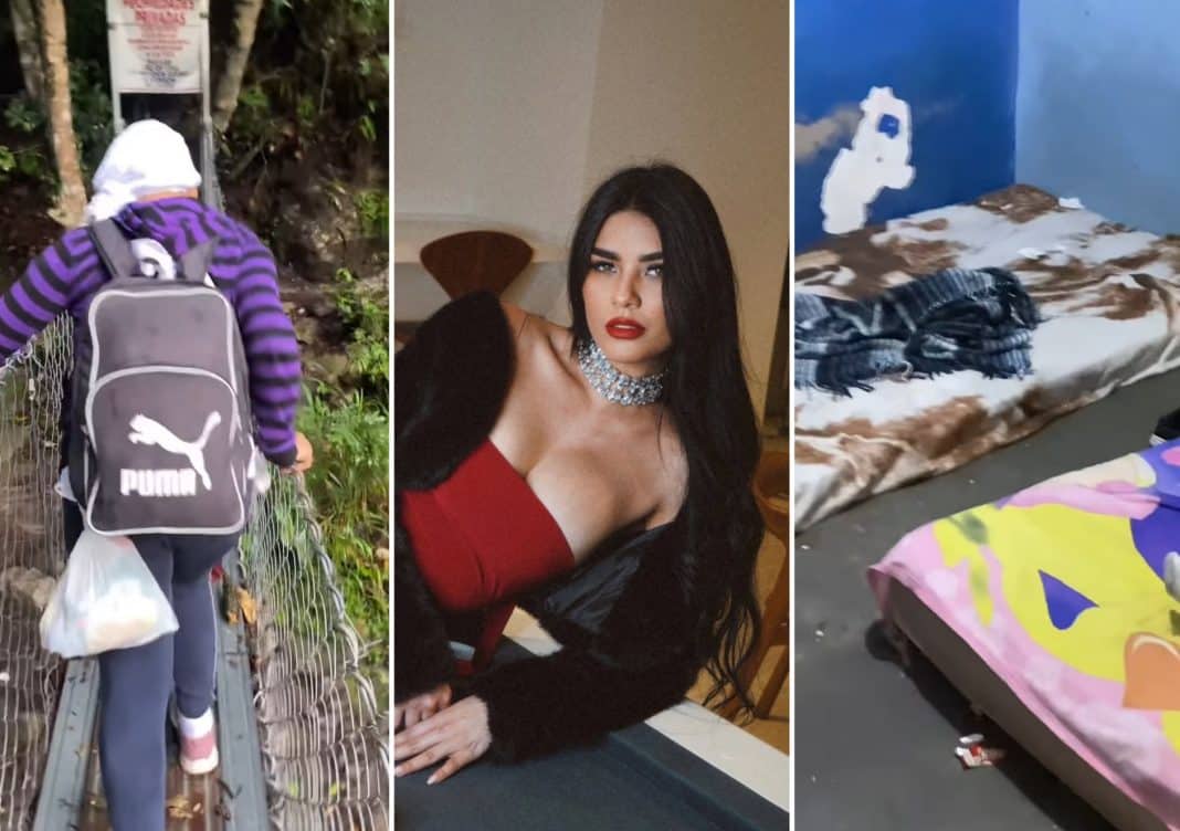 Nagdaly Wong, exnovia de Bebeshito, comparte fuerte video de su travesía a Estados Unidos