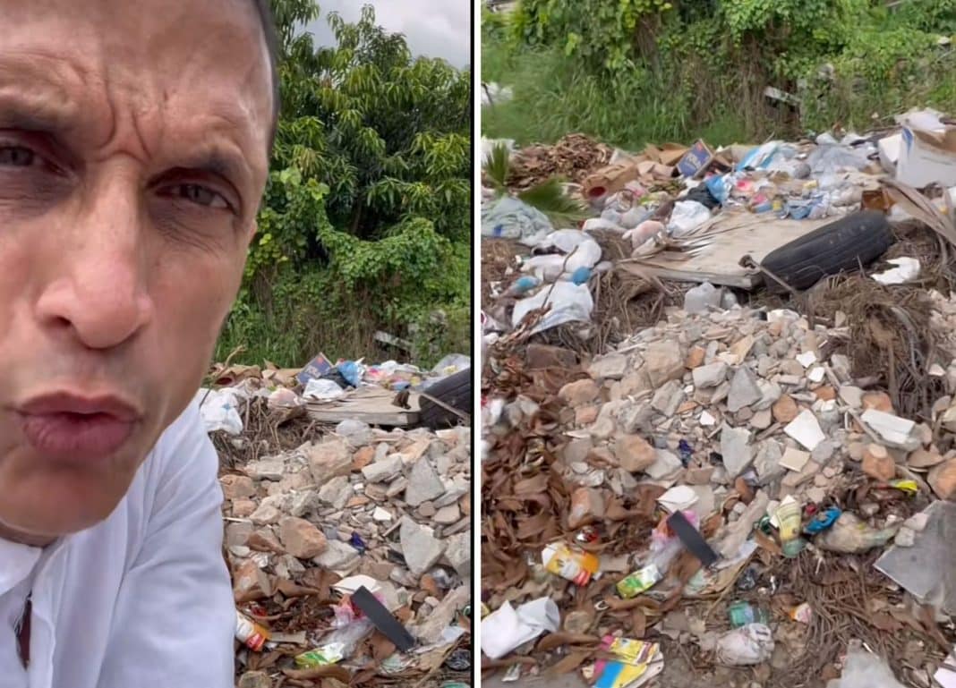 Jardiel El Flaco regresa a Cuba: “Mira este arbolito de Navidad basurerístico”