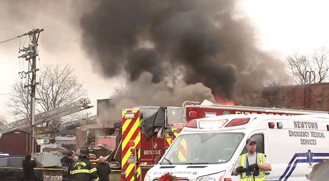 catastrófica explosión en Pennsilvania