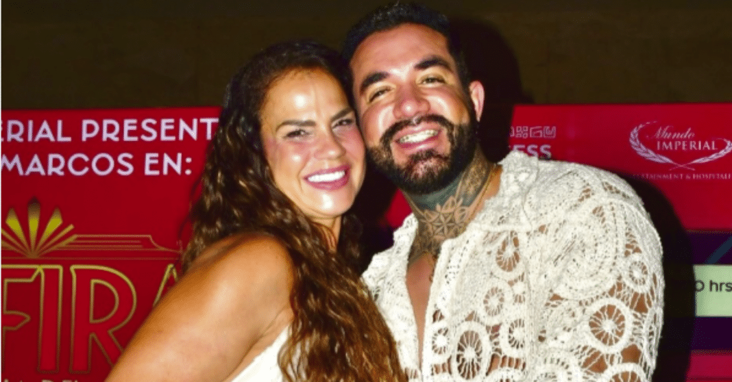 Niurka Marcos y su pareja, Bruno Espino, 20 años menor.