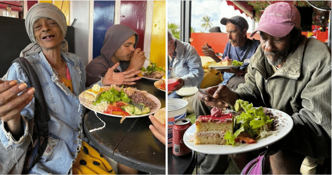 Más de 250 personas vulnerables comieron gratis este fin de año en el Bar K5, en Guanabo