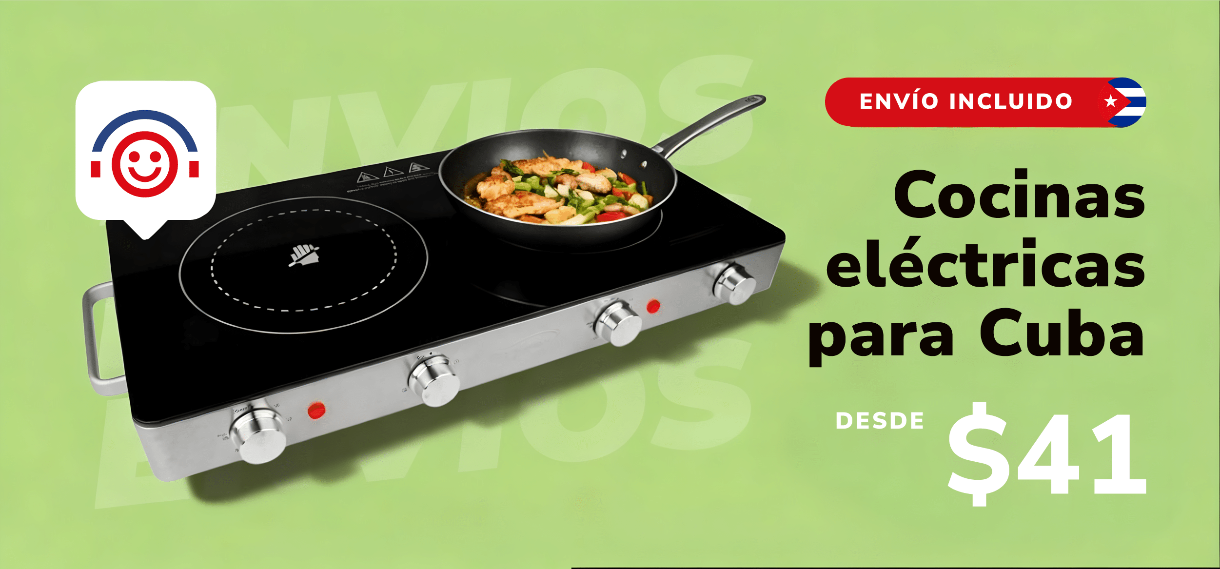 Cocinas eléctricas para Cuba