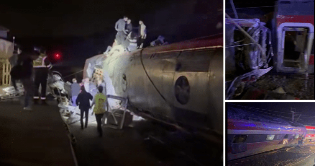 Accidente ferroviario en España