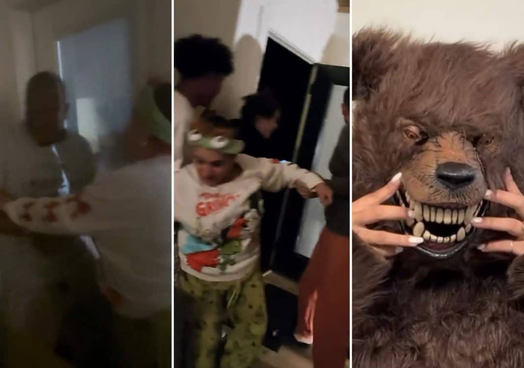 ¡Pánico total! Familia cubana cree ver un oso salvaje en Tennessee… y termina siendo una broma viral