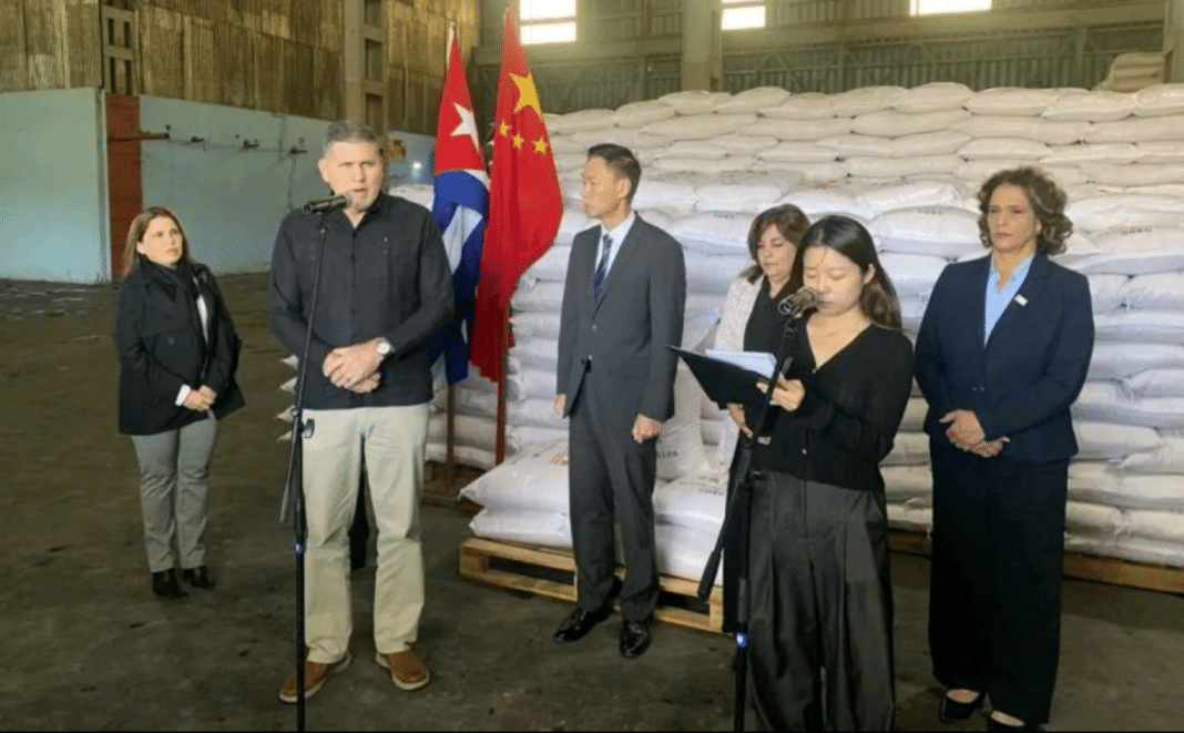 Treinta mil toneladas de arroz chino exponen la dependencia de Cuba