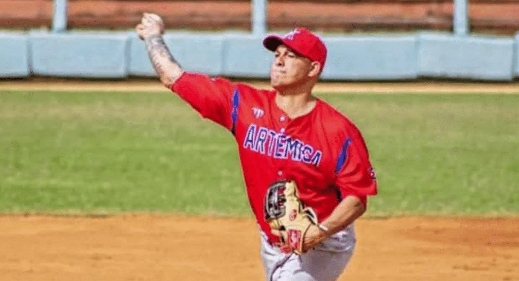 Lanzador cubano Yuniesky García