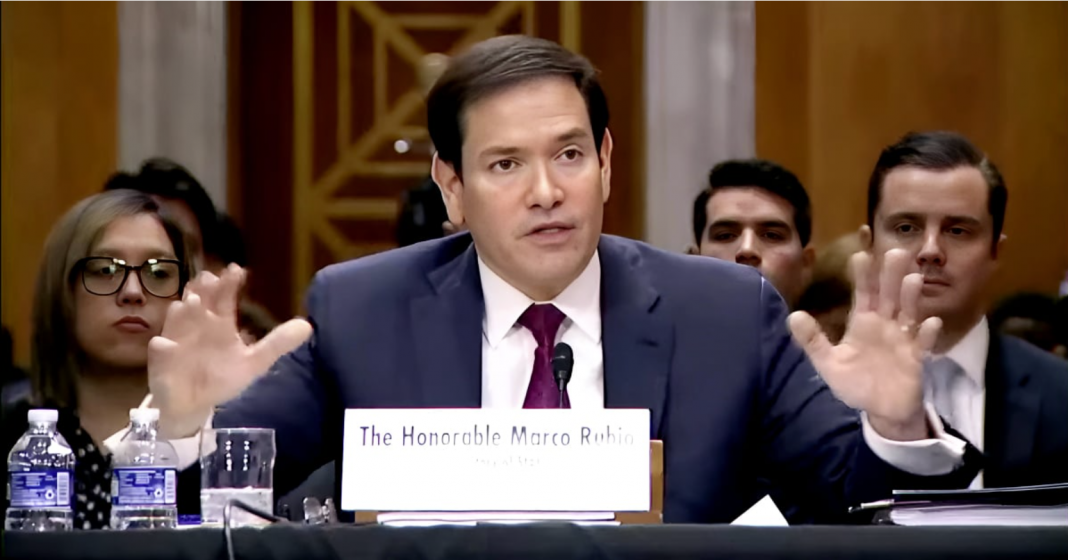 Marco Rubio habla ante el Senado y menciona transición y cambio de régimen en Cuba y en Venezuela