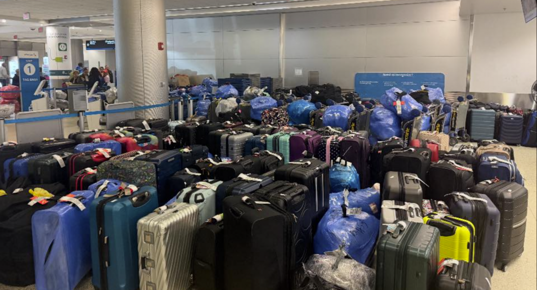Caos en el aeropuerto de Miami con el equipaje este domingo