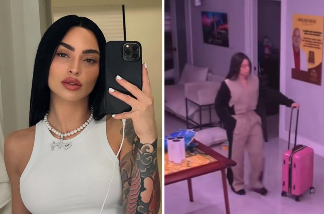 Roselin Llanes abandona El Rancho de Destino en plena madrugada