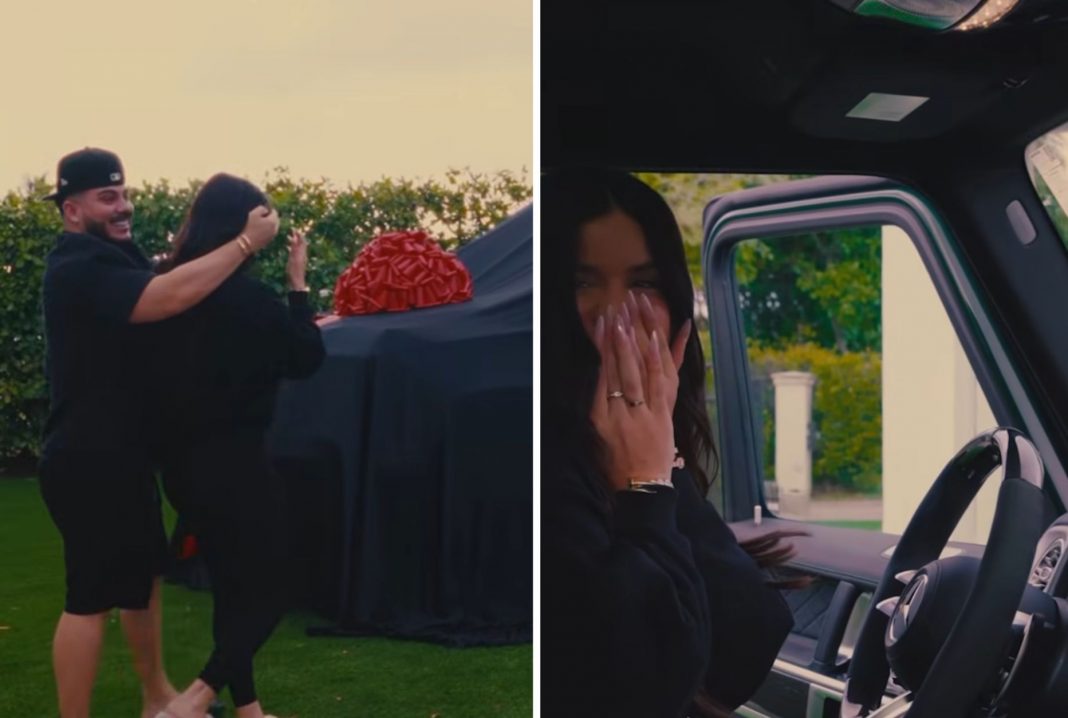 Samantha Espineira recibe una G-Wagon de 200.000 dólares como regalo de San Valentín