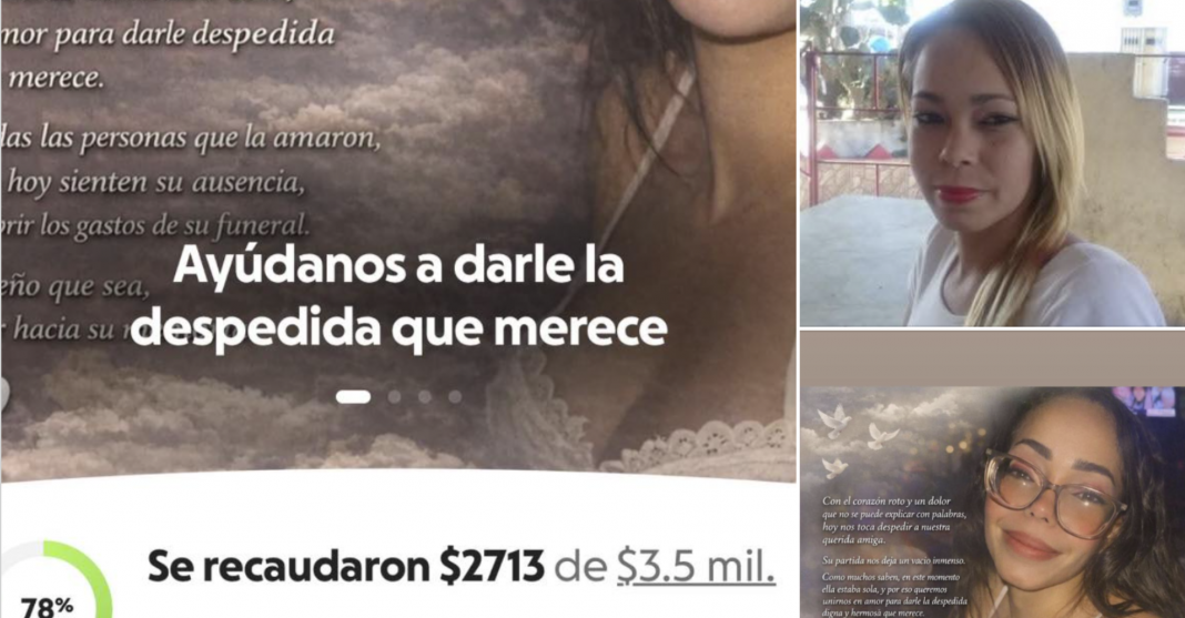 joven cubana muere en Miami y piden ayuda para enviar sus cenizas a la isla