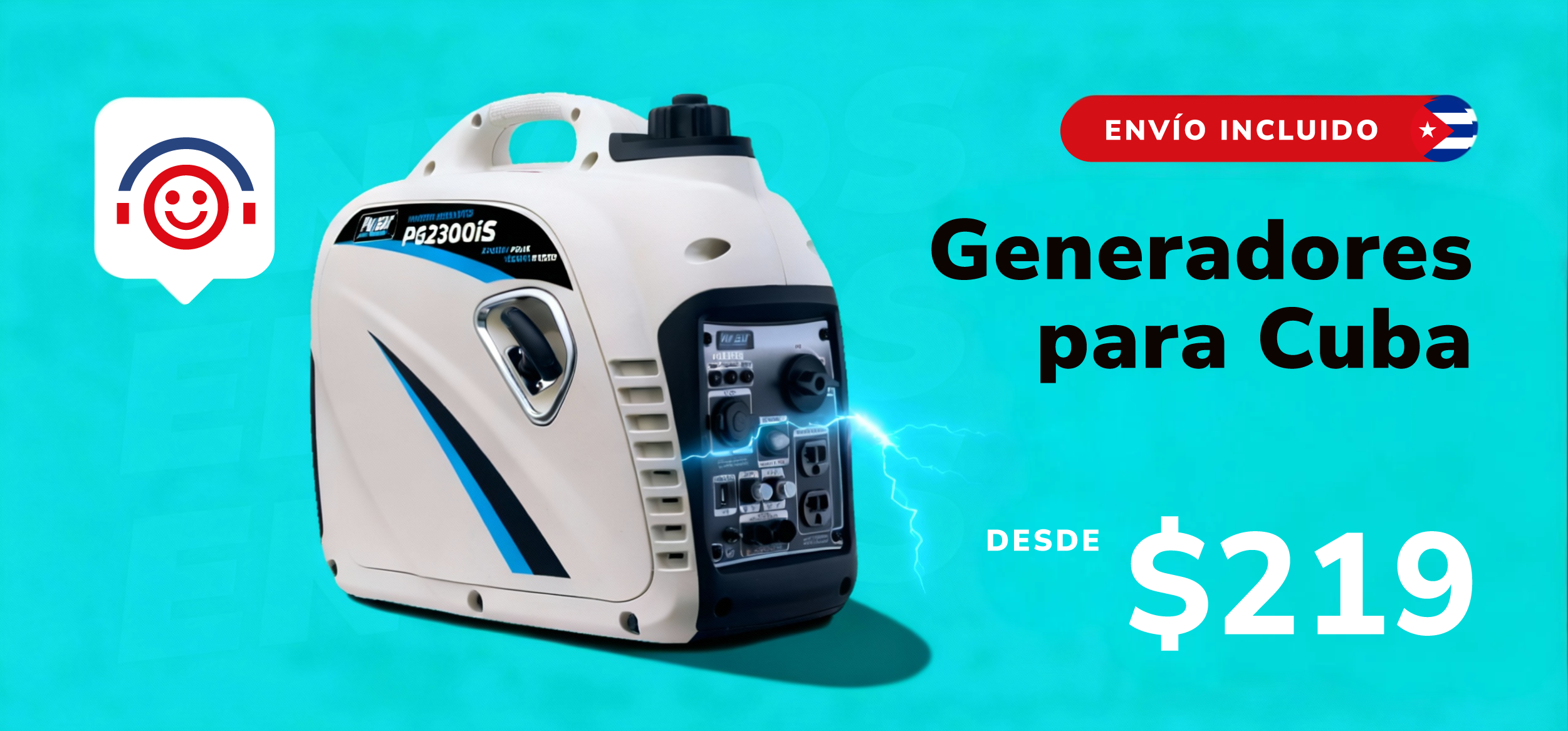 Generadores para Cuba