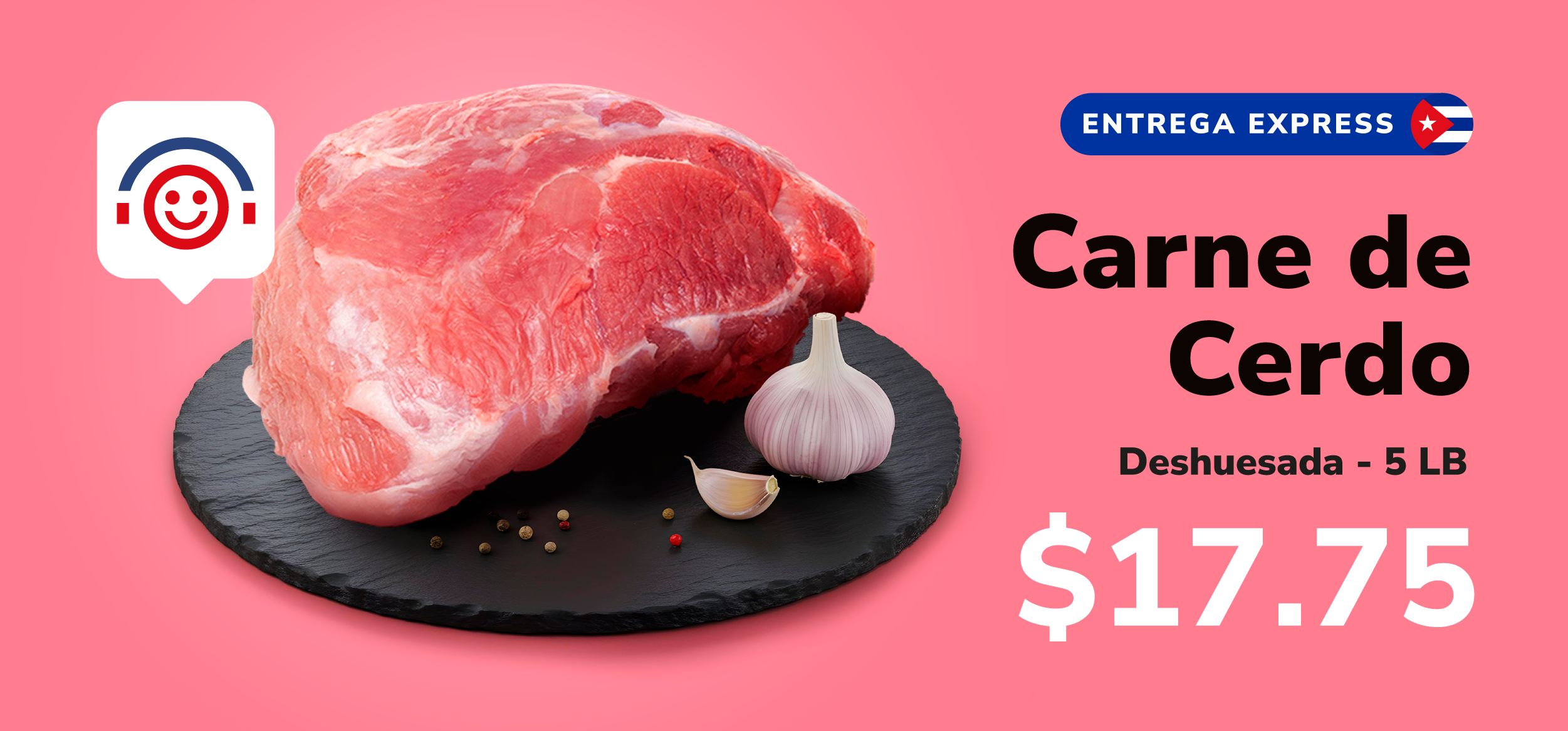 Carne de cerdo para Cuba
