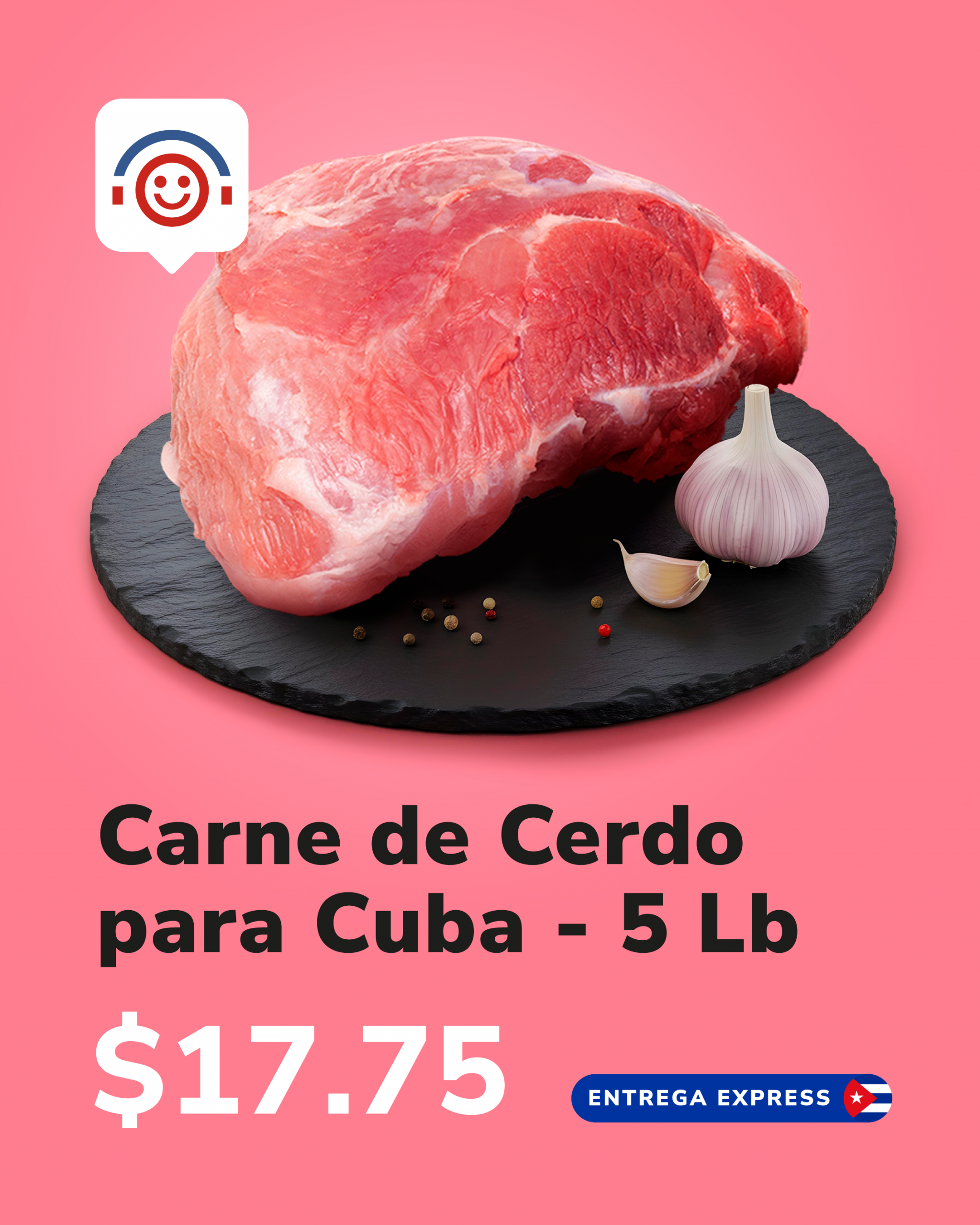 Carne de cerdo para Cuba