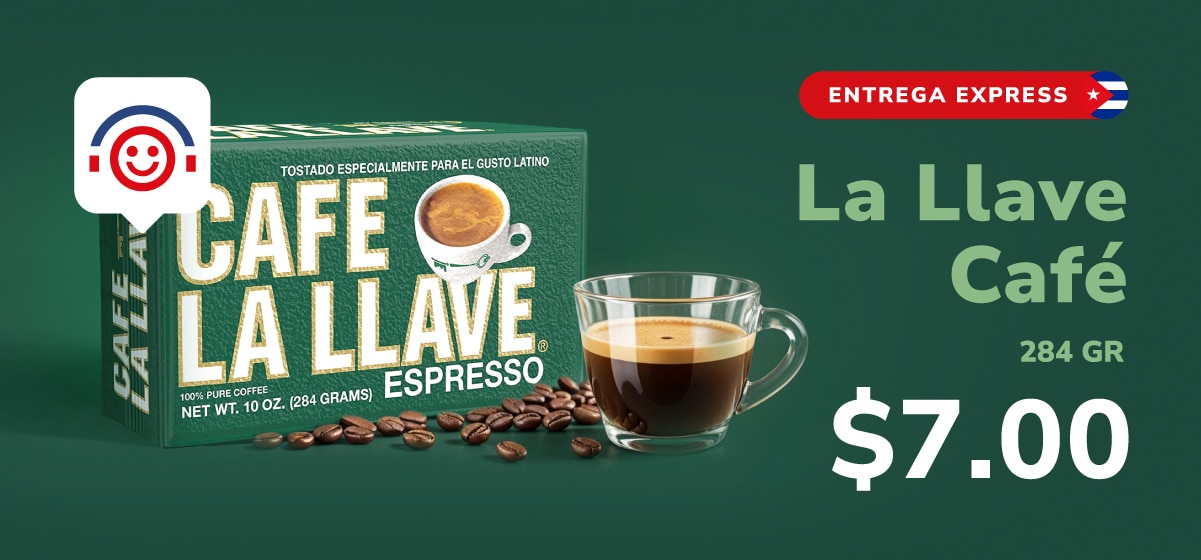 Cafe La LLave para Cuba