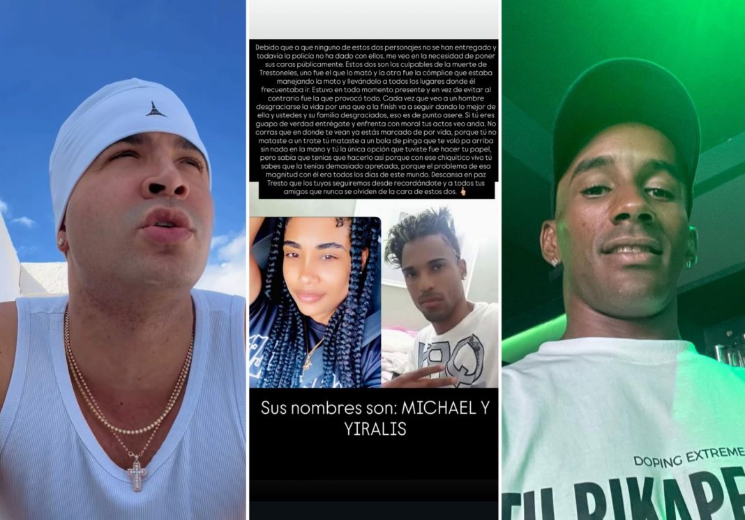 “La policía no ha dado con ellos”: Yomil expone a los presuntos asesinos de su amigo Tresto